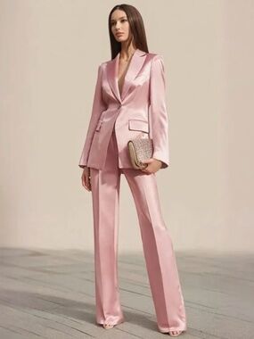 Zackery Suit 14W - Pink - Ships in 48 hours